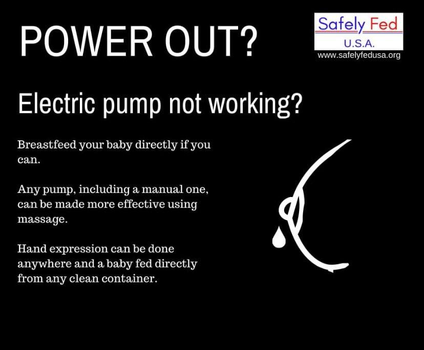 BabyFriendlyNL's tweet photo. If you’re pumping or using bottles while on the lookout for #HurricaneFiona - here are some reminders!
#safelyfed #emergencyprep @safelyfedcanada @SafelyFedUSA https://t.co/dowpwU7LsL