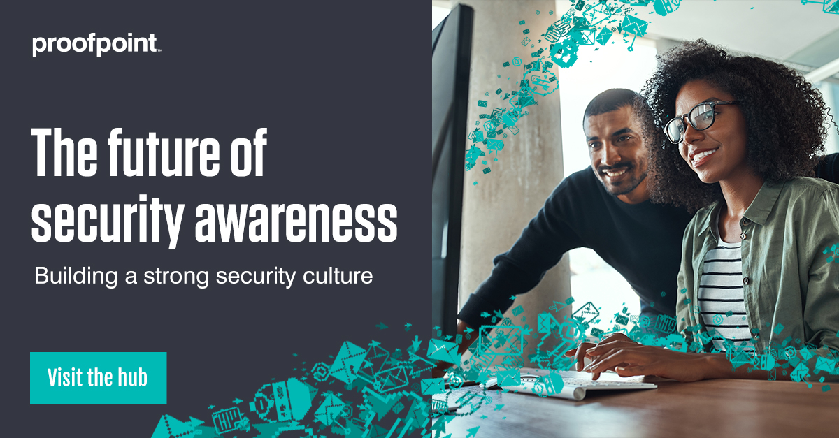 Proofpoint on Twitter "Training alone is not enough. The only way to