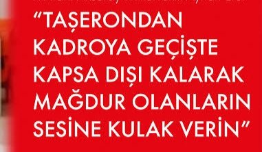 Hayırlı Cumalar Sayın Cumhurbaşkanım <a href="/RTErdogan/">Recep Tayyip Erdoğan</a> Sayın büyüğümüz 
<a href="/dbdevletbahceli/">Devlet Bahçeli</a> Kamuda Taşeron bitmedi bitsin artık bu mağduriyet..

🙌🏻🔊
4 Aralık Magdurlari
Şöförler
Karayolları 
Kit 
Laboratuvar 
Radyoloji 
HBYS
Yemekhane
 sterilizasyon
☝️
<a href="/vedatbilgn/">Vedat Bilgin</a>