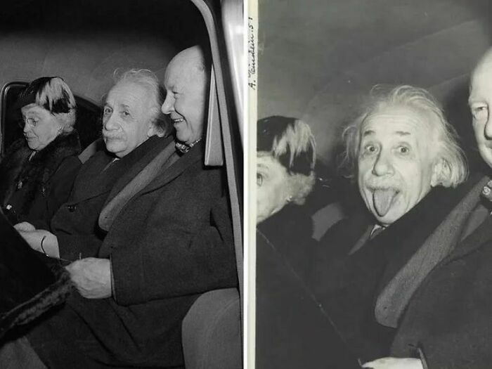RT @ThatEricAlper: Albert Einstein before his most famous photo. https://t.co/uBqPZo18Ic