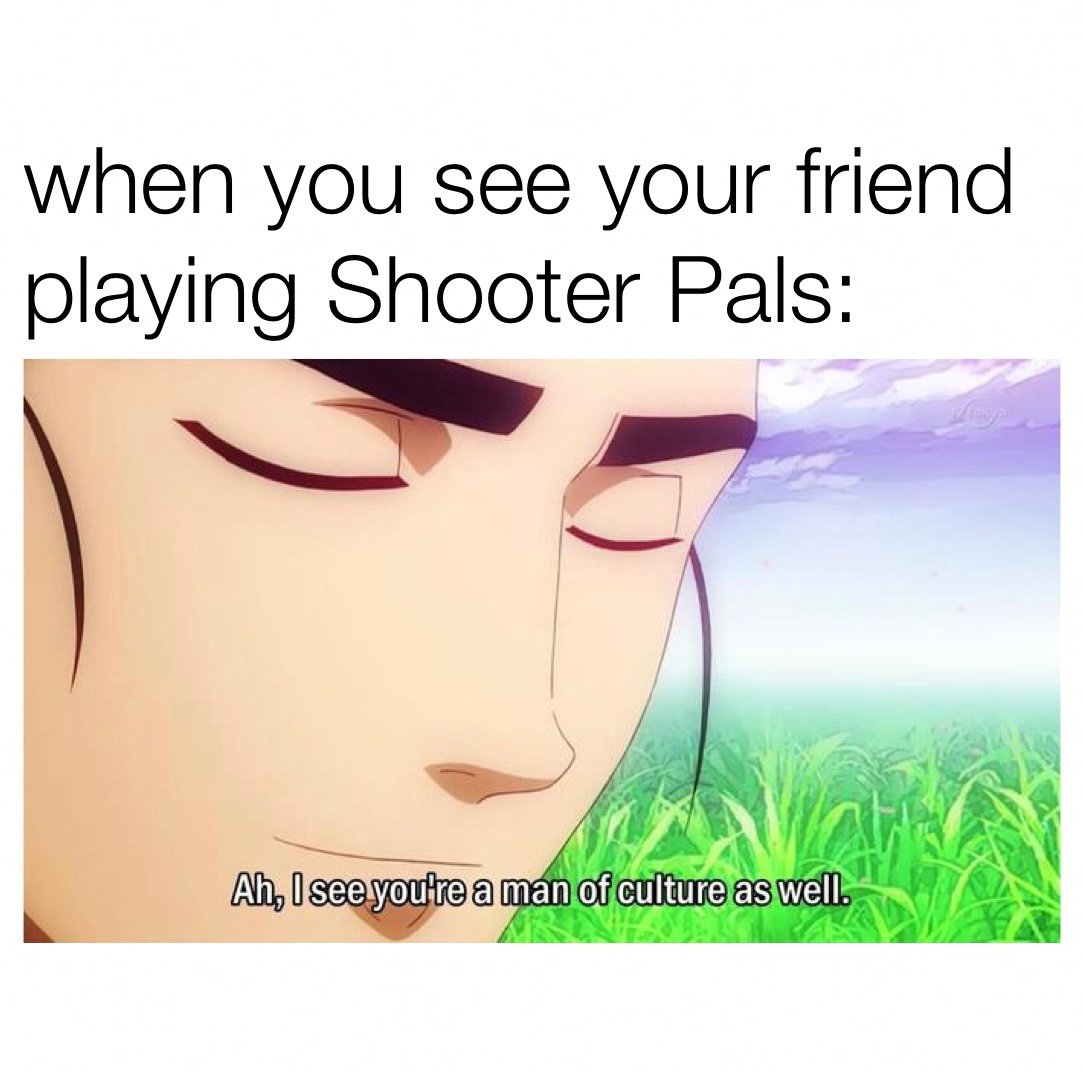 ShooterPalsNFT's tweet photo. We'll be friends forever in that case 😌😂

$CHIPS

#fridaytrend #cryptowallet #nftrecords #P2Eternal #goodplays #GGs #welp https://t.co/94aJ7C5uAf