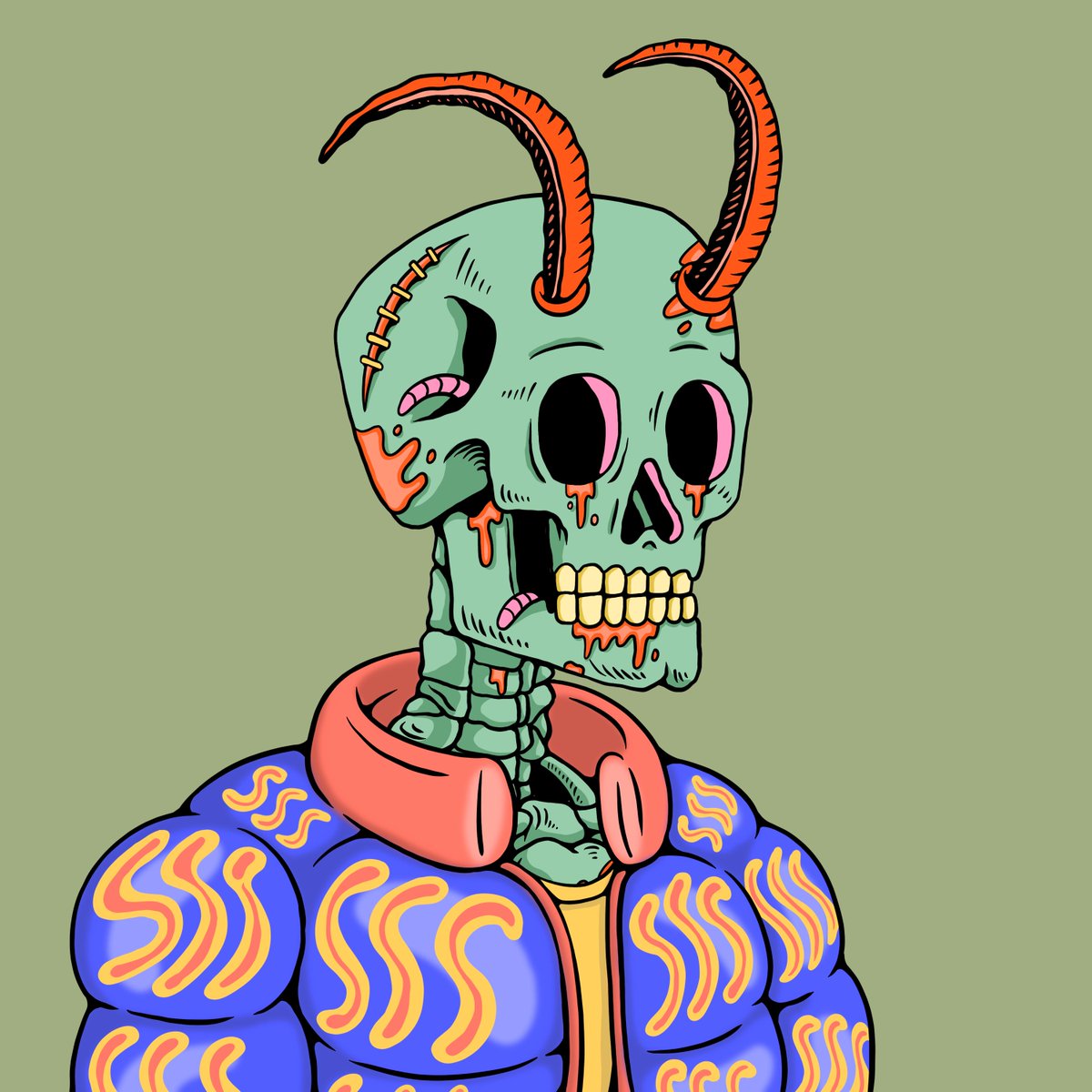 deshoopyser's tweet photo. I am my Skellie and my Skellie is me 

@SecretSkellies https://t.co/KhSMcTWeSk
