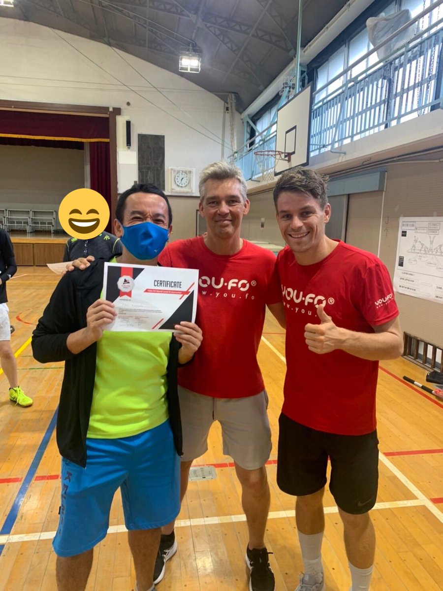 star77island78's tweet photo. 【https://t.co/AoyKevLCGk】
オランダから、創設者の方々が来日されてのインストラクター講習会
最終日には、日本で最初🇯🇵
「第1回 https://t.co/AoyKevLCGk Japan Cup」
予選は1位、決勝敗退で、準優勝🥈
「Enjoy」&「Safety」
New Sports!
#youfo
#nextsports https://t.co/tuqXBTo4tI