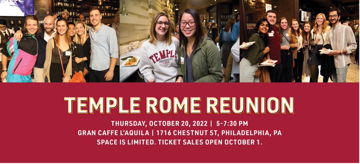 Temple University Rome tweet media