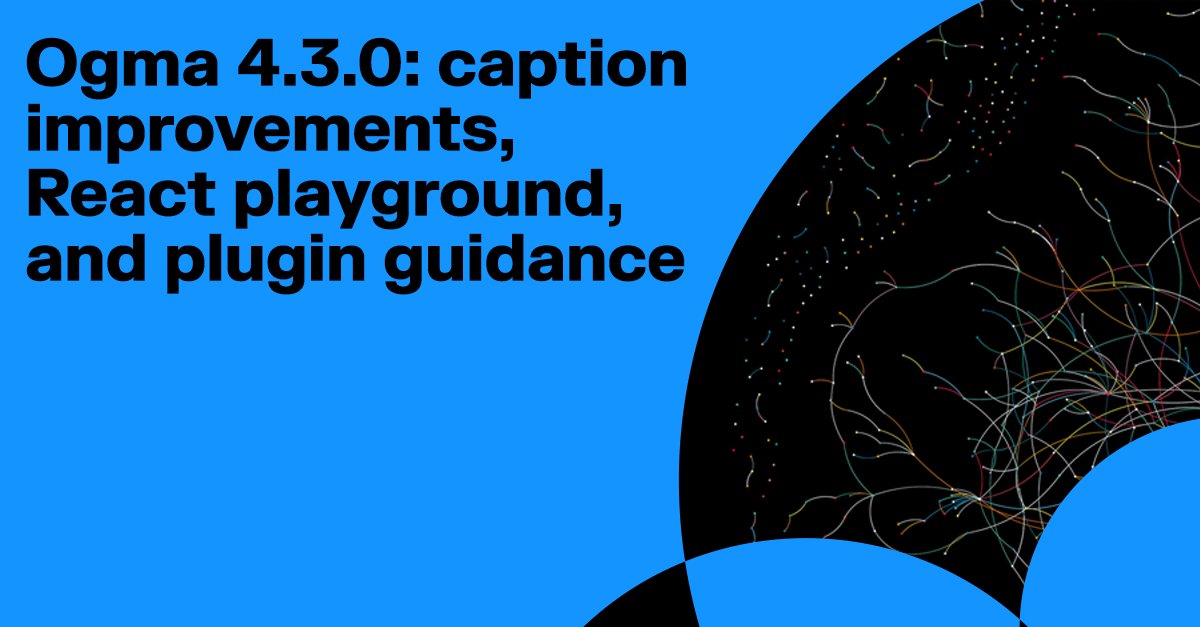 Linkurious's tweet image. Ogma 4.3.0 introduces new tools and features aimed at improving #visualization readability, expanding use of the Ogma playground, and improving plugin development guidance.

Discover what&apos;s new 👇
bit.ly/3BL47YS
#javascriptlibrary #graphviz #graphanalytics