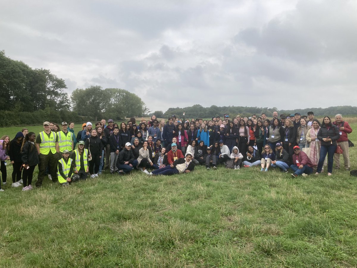 Rewilding at <a href="/spainsestate/">Spains Hall Estate</a> for our Service Day <a href="/r0undsquare/">Round Square</a> <a href="/FelstedRoundSq/">@FelstedRoundSquare</a>