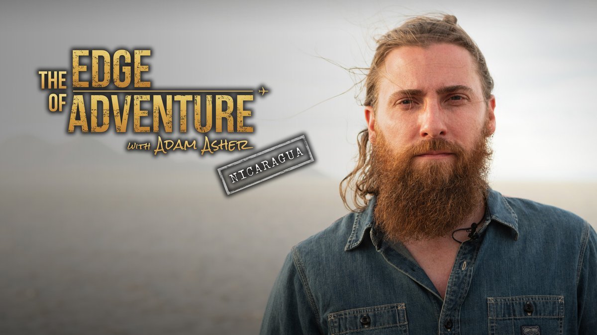 🏆 The multi-award winning #documentary “#TheEdgeOfAdventure with #AdamAsher: Nicaragua” is now Streaming 🌍 on our wrld Documentary channel!

Tune in and join @adam_asher for a brilliant journey to one of the most remote corners of Central America. @theedgeofadv 🎥