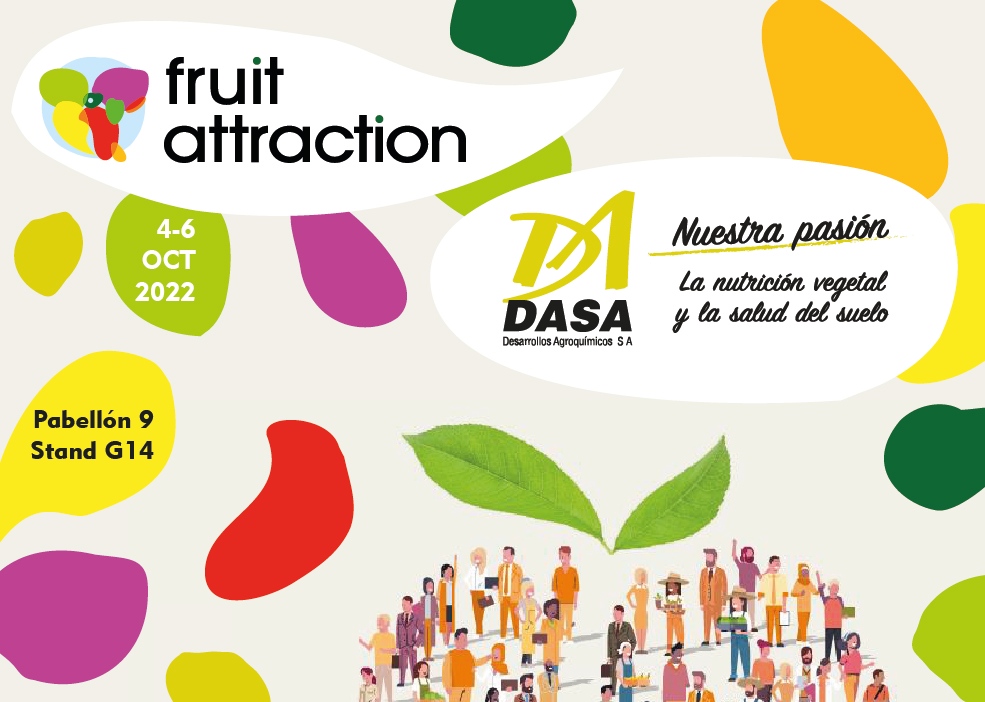 dasaelfer (@dasaelfer) on Twitter photo Recuerde que del a al 6 de octubre el equipo #DASA le espera en el Pabellón 9, Stand G14 del #FruitAttraction <a href="/IFEMA/">IFEMA MADRID</a> de #Madrid. Contáctenos directamente con nosotros si necesita una invitación para visitarnos. ¡Nos vemos pronto! Recuerde que del a al 6 de octubre el equipo #DASA le espera en el Pabellón 9, Stand G14 del #FruitAttraction <a href="/IFEMA/">IFEMA MADRID</a> de #Madrid. Contáctenos directamente con nosotros si necesita una invitación para visitarnos. ¡Nos vemos pronto!
