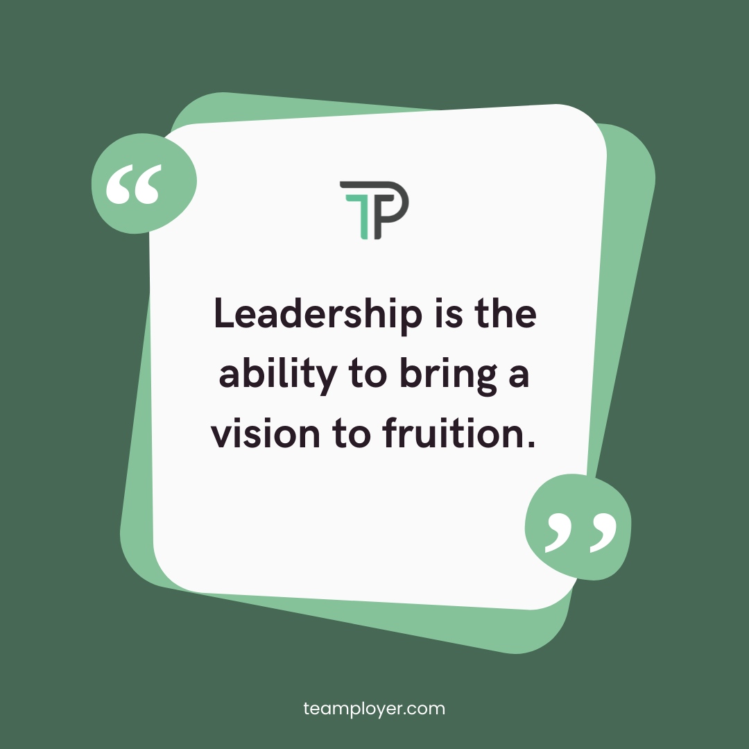 GoTeamployer's tweet photo. Leadership is the ability to bring a vision to fruition!🔥

In our daily lives, we are constantly presented with opportunities to lead. 

Sometimes we're leading teams at work, and other times we're leading our families or communities. 

Leadership is what makes the world go ... https://t.co/JphtaPNrpb