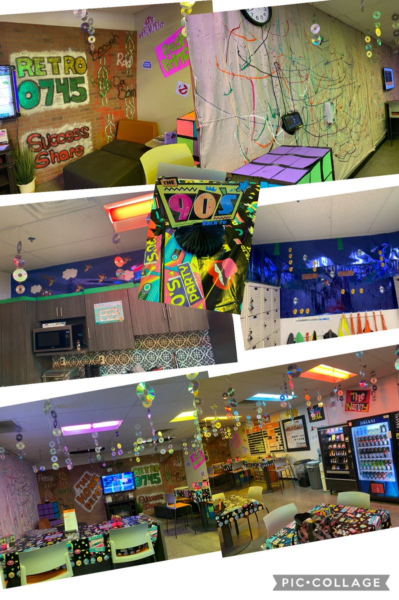 When you tell your team to transform the break room and they over deliver!!! 745 is going back in time and having a great Success Share weekend with our associates! #successsharing #HomeDepot #0745strong @AndreaMcTHD @BlakeOlivierHD <a href="/SeanGary_HD/">Sean Gary</a> <a href="/mjnashthd0733/">Matthew Horns</a>