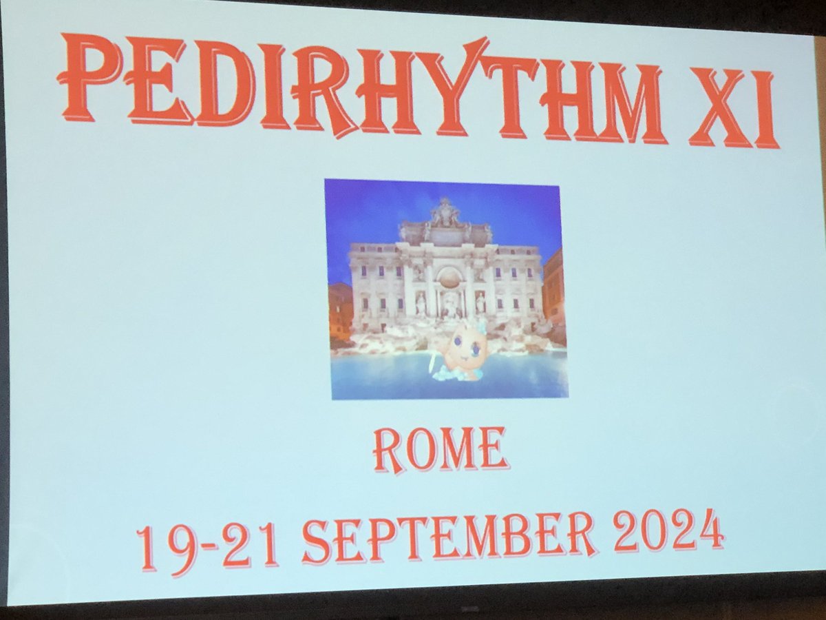 MaullyShah's tweet photo. @pedirhythm @AEPCcongenital @PACESep @HRSonline @APHRSOfficial @indian_rhythm Day 2 of  # PediRhythmX . Meeting of the greatest global minds in Pediatric and congenital EP in Boston, MA . 2024  in Rome , Italy . https://t.co/2IgBy6xREl