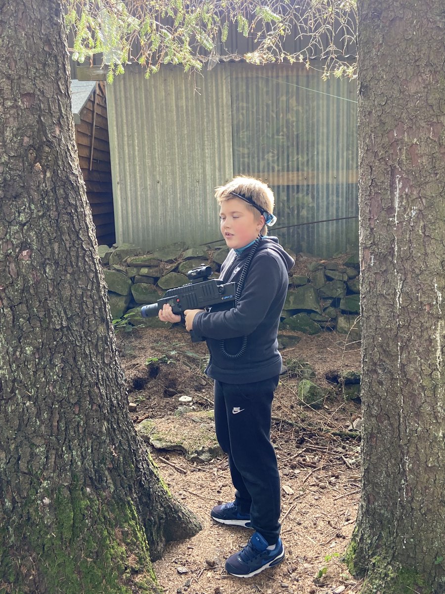NWCCDumfries's tweet photo. S1s had a great day out at Galloway Activity Centre. We enjoyed laser tag, archery and climbing. Pupils were supportive and encouraging of each other #teamwork #relational https://t.co/8ZwuTtfdpF