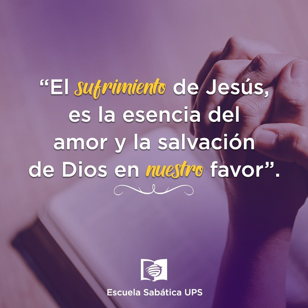 HeyssenCordero's tweet image. #LESAdv | Viernes 23 de septiembre

CRISTO EN EL CRISOL

“El camino que nos lleva al cielo es un camino donde hay conflictos, pruebas, tribulaciones y sufrimientos. Nuestro Capitán, es Jesús”.

#Maná2023
#Proyecto100 

Vamos juntos y #CONECTADOS🔌