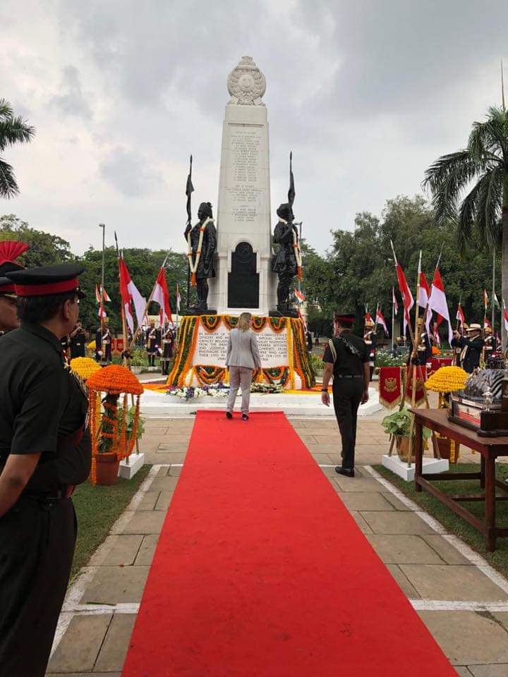 MayaKadosh's tweet photo. Remembering the brave soldiers of India who liberated the city of Haifa from the Ottoman Empire during  World War I. #HaifaLiberationDay #HaifaDay https://t.co/AyOuxLmg6K
