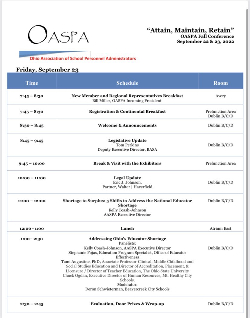 OASPA Board tweet media