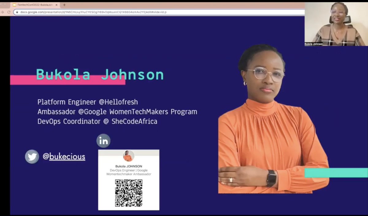 Starting now with amazing Bukola Johnson from @hellofreshdev speaking on CICD with Github Actions

Join live: techconf.live/stage/a

#FemTechConf