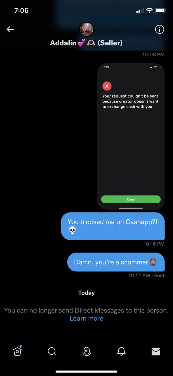 unto1dtruth's tweet photo. Another #scammer @certifieds3ll #scammeralert #sellingcontent #buyingcontent #nsfwtwt https://t.co/foKzLOOCiA