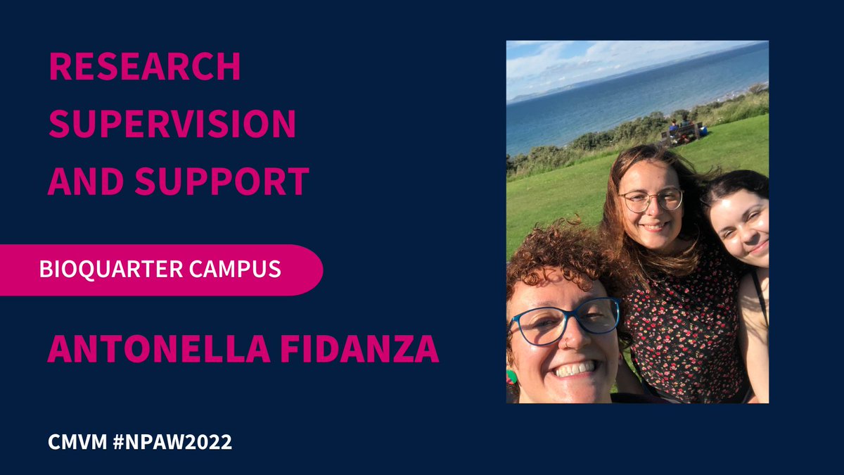 ECRCMVM's tweet photo. The award winner for Research Supervision and Support @EdinburghBQ is Antonella Fidanza @fid_anto 
Congratulations Antonella! #NPAW2022 @EdinUniMedicine https://t.co/m4CSmlYY69
