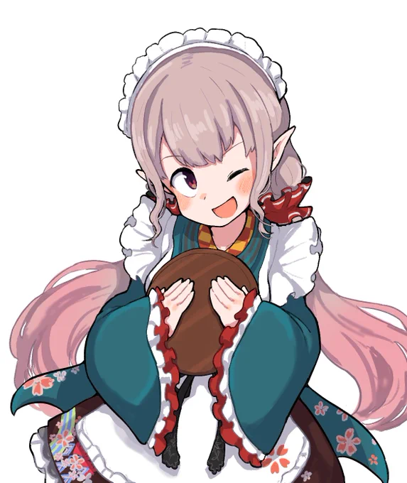 メイドえるえる描けた#えるの絵だよ 