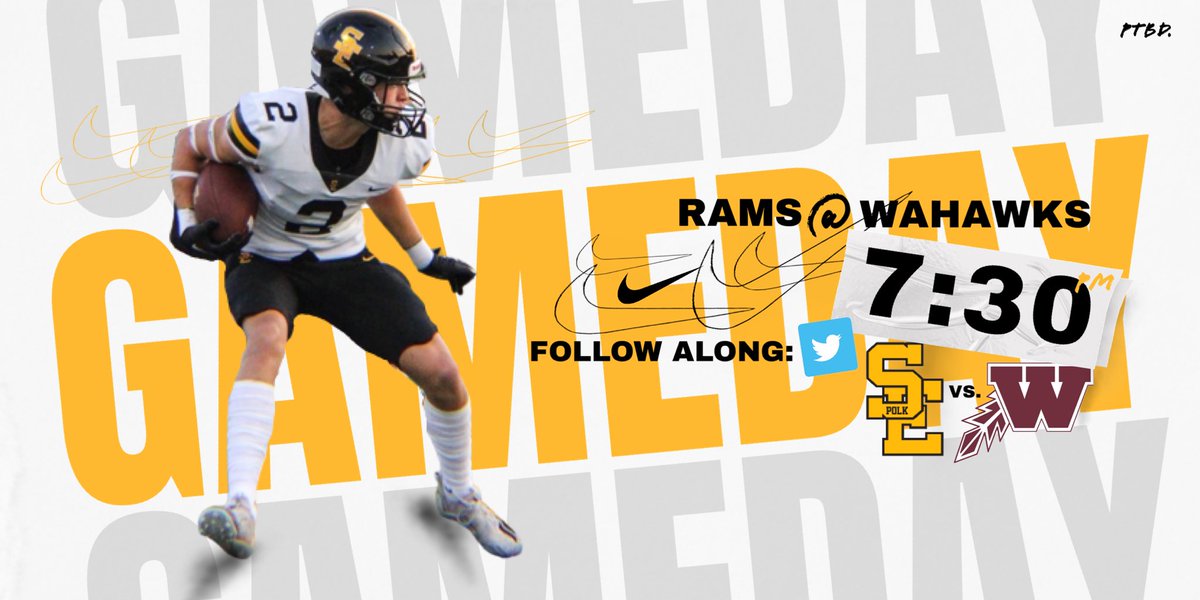 It’s Gameday! 

⏰ 7:30 PM
📍Memorial Stadium 
🎟 Cash/Credit @ gate
🎥 team1sports.com/highschool/ia/…
📲 Follow along for tweet updates 
🏈 SEP Rams @ Waterloo West Wahawks

#gorams | #ptbd