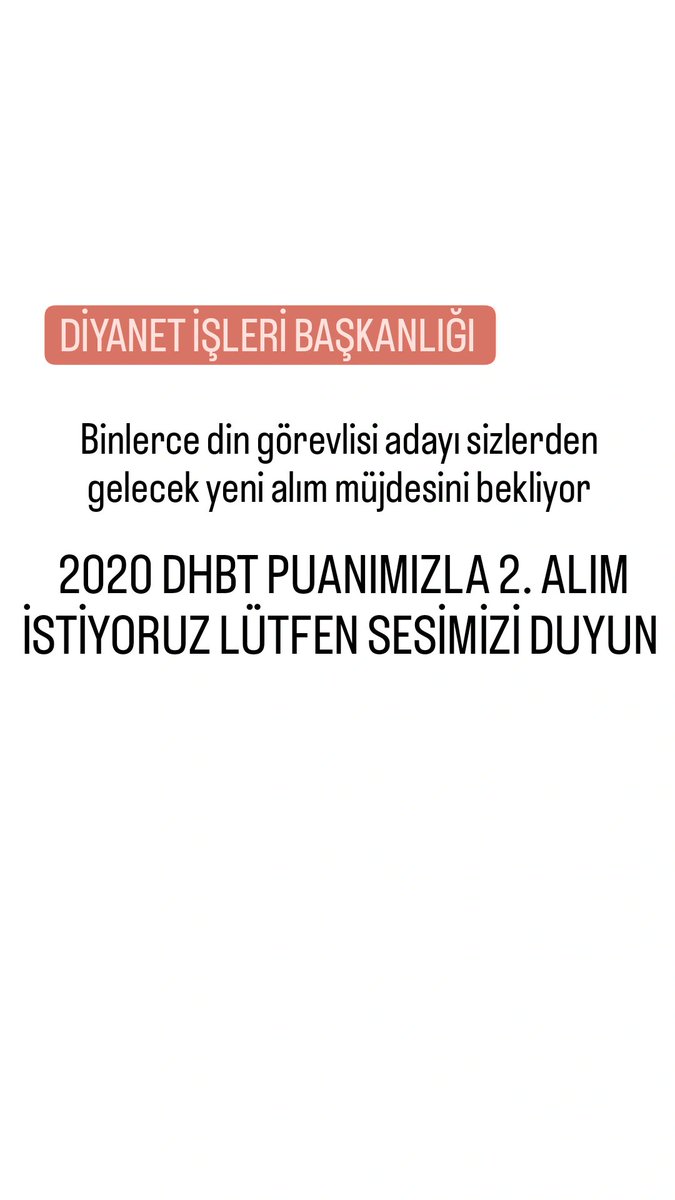 FeyzullahYney1's tweet photo. #2020puanıylaikincialımistiyoruz
Haksızlık var . Her Sene olduğu gibi 2. Alım istiyoruz.
#2020puanıylaikincialımistiyoruz @dinckadir43 @RTErdogan @sabankondi @DIBAliErbas..... https://t.co/88UUZt1PnD
