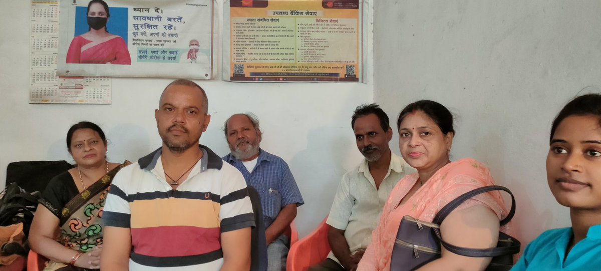 SavingsMathura's tweet photo. Visited sub-postoffices Mathura city nd Sankatmochan to motivate savings agents nd to resolve their problems regarding postal deptt in co-ordination with postal authorities today @DDSavingsAgra  @IndiaPostOffice .Mathura city PO is totally run by Mahila Shakti. https://t.co/b8H9PvP4Az