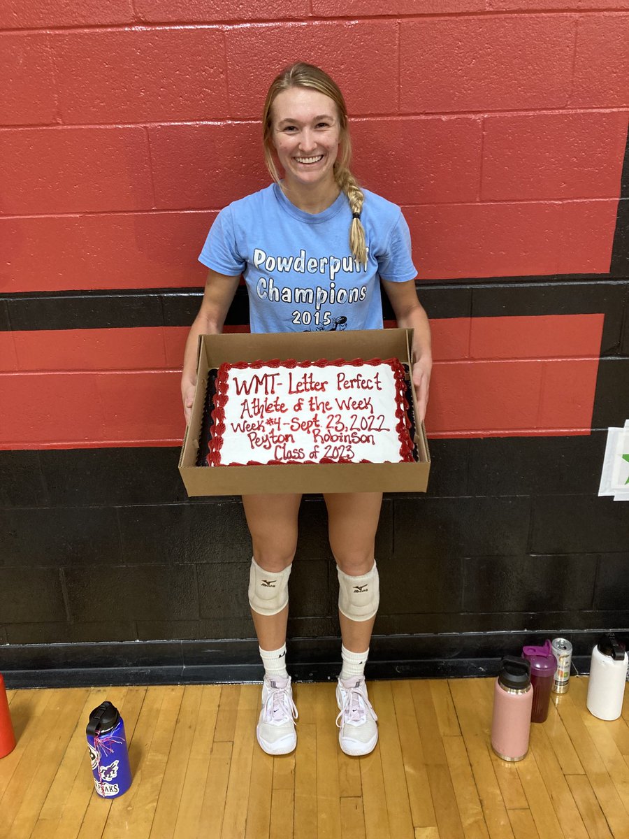 LisbonHSVB's tweet photo. Congratulations to ⁦@LisbonHSVB⁩ Senior Peyton Robinson, WMT radio’s athlete of the week!  Her profile will be on WMT Radio between 8:00-9:00 this morning!!  ⁦@jtlinder⁩ ⁦@IGHSAU⁩ ⁦@LisbonCSD⁩ https://t.co/STkiZLxw1F