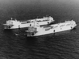 Today, in 1990, Operation DESERT SHIELD | The US Navy deployed both hospital ships, USNS Mercy and USNS Comfort to the Persian Gulf. #tdih #OTD #DesertShield