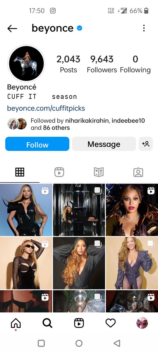vrittiissar's tweet photo. Not that I care about their millions of followers, but what is happening on Instagram? https://t.co/InJp3Hvza2