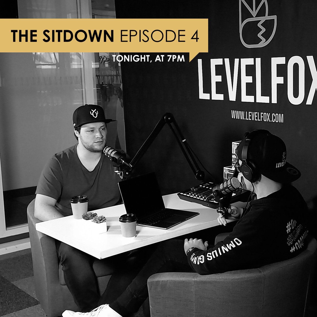 #LevelFoxTheSitdown Episode 4 premieres tonight, at 7pm: youtu.be/GXZ77BrH_78