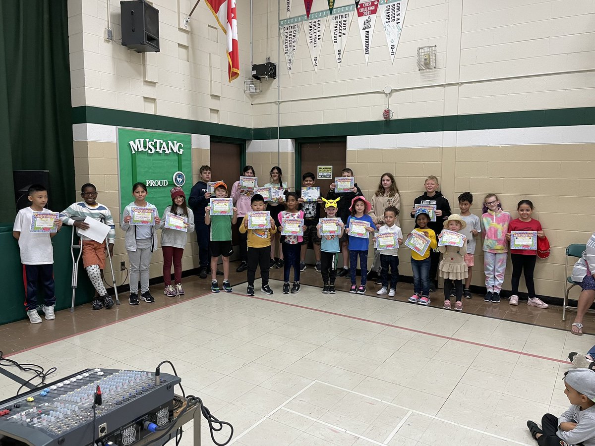 So proud of our <a href="/JAMMustangs/">McWilliam Mustangs</a> for such a wonderful start to the school year. Congratulations to all our amazing Celebration of Learning recipients!