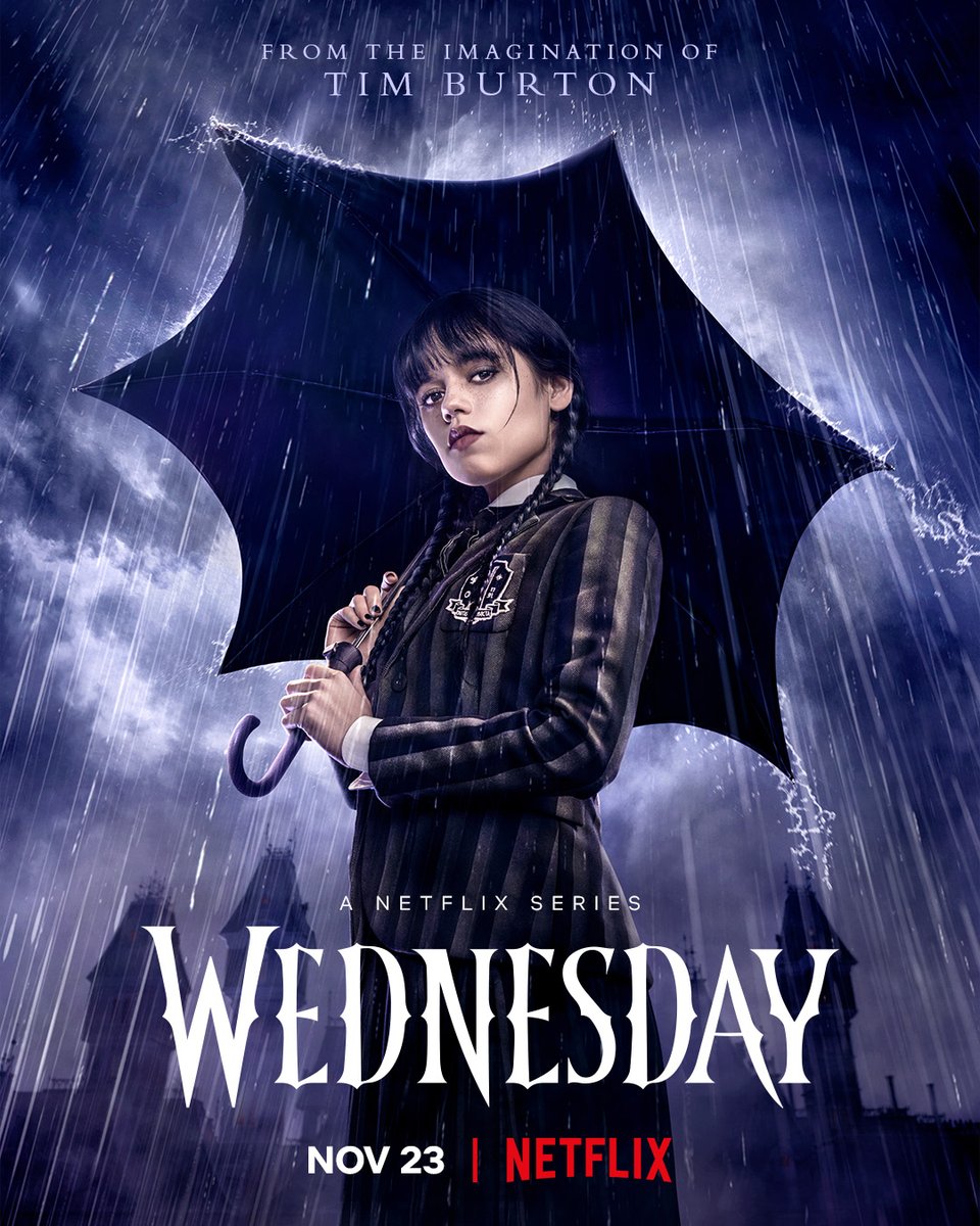 👻🕷 Tim Burton's WEDNESDAY

🌟 Starring Sophia Nomvete, Calum Ross and Moosa Mostafa

🤩 With casting by <a href="/SophHollandCast/">SophieHollandCastingCSA</a>

🕸 Coming to Netflix Nov 23 

<a href="/netflix/">Netflix</a> #Wednesday