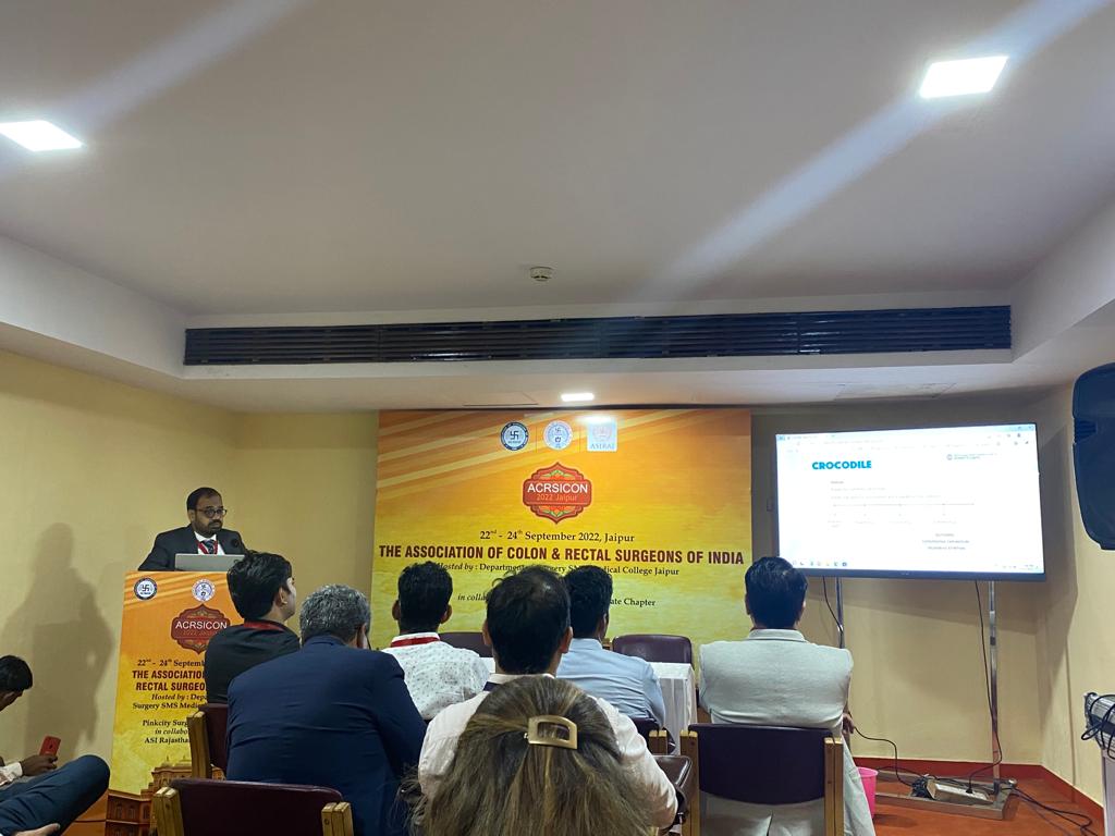 It's such an honour to be co-presenting the Crocodile study results back to the India network, along the champions who made it happen <a href="/rohinmittal/">Rohin Mittal</a> <a href="/pdhaque/">Dr Parvez David Haque</a> <a href="/amritpipara/">amrit pipara</a> <a href="/GlobalSurgeryI1/">Global Surgery India Hub</a>