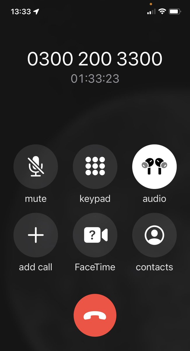 daveingram's tweet photo. #HMRC this is a ridiculous amount of time to be on hold waiting for an agent. You need to start taking notice of your call centre KPIs and doing something about this terrible service! https://t.co/4SX5GuYxKY