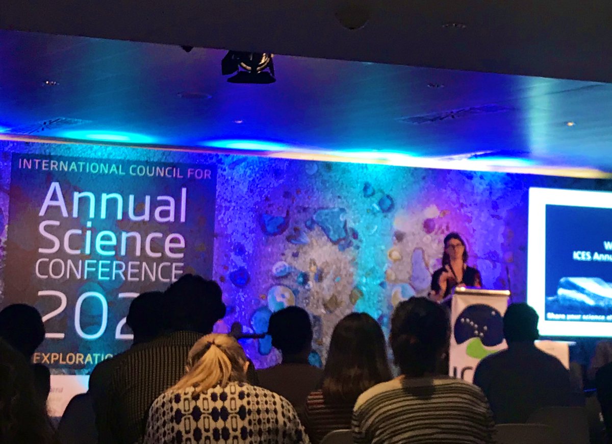 What an incredible week at the @ICES_ASC. Delighted to have had the opportunity to attend and meet so many passionate people through science - Feeling inspired. 🌊