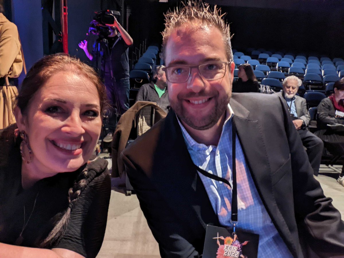 drupalassoc's tweet image. Drupal Association’s Kristin Romaine and @Dries had a great time at the European Creative Industries Summit, where Dries gave the final Keynote! #ECIS #ECIS22 @ECBNetwork