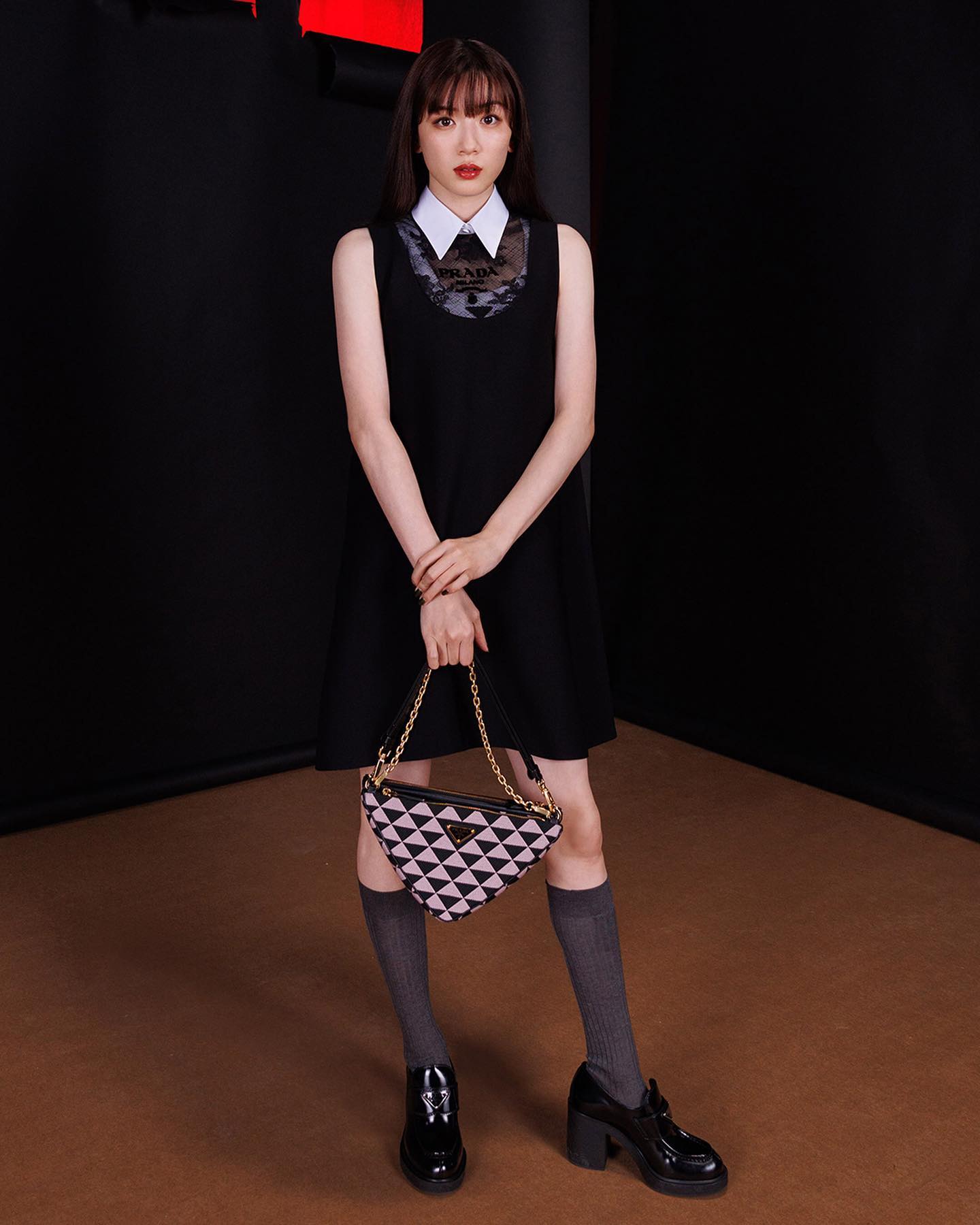 KIN 永野芽郁さん 着用【新品・タグ付】洗えるシルク ポンチョ