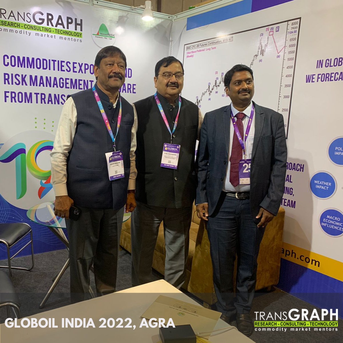 TransGraph_'s tweet photo. It was quite an experience! We thank Globoil India for providing the platform to communicate our expertise and vision. We are grateful to everyone who visited our booth. We hope you enjoyed the experience.

#globoil #india #25Globoil #grateful #Agra #taj  #commodities #TransRisk https://t.co/OwmU7XRvi9