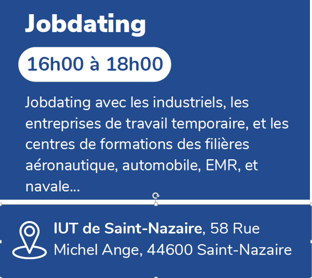 GregoryBequet's tweet photo. 📢🔜Mercredi 2⃣8⃣ septembre de 1⃣6⃣ à 1⃣8⃣h à l'IUT, venez rencontrer les Employeurs et les Organismes de formation du secteur Industriel: de nombreux emplois à pourvoir pour tous les profils de candidats!👍🔝 Inscription préalable sur https://t.co/jzBfkTrxRk
#TousMobilisés https://t.co/QQoMI2kazQ