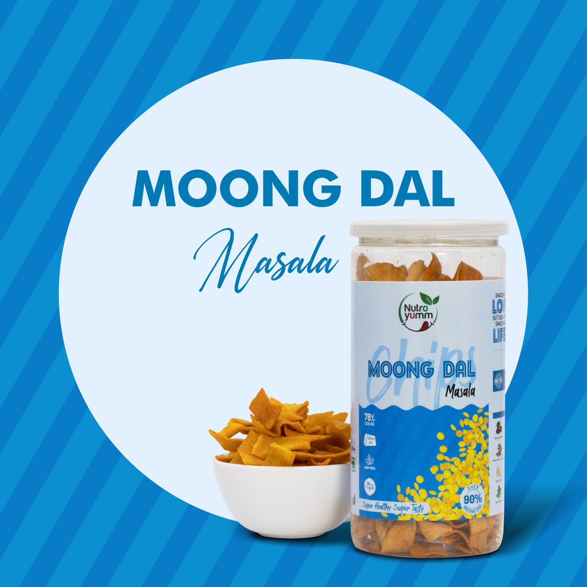 nutroyumm's tweet photo. "Moong-dal is my current state of mind"
Eagerly waiting to place the order?
Just 3 more days and it can all be yours 😉
#nutroyumm #healthy #india #panindia #panindiashipping #healthysnacks #snacksonsnacks #healthychips #healthylife #productlaunch #productreveal #moongdalchips https://t.co/XBWEfuq3Av