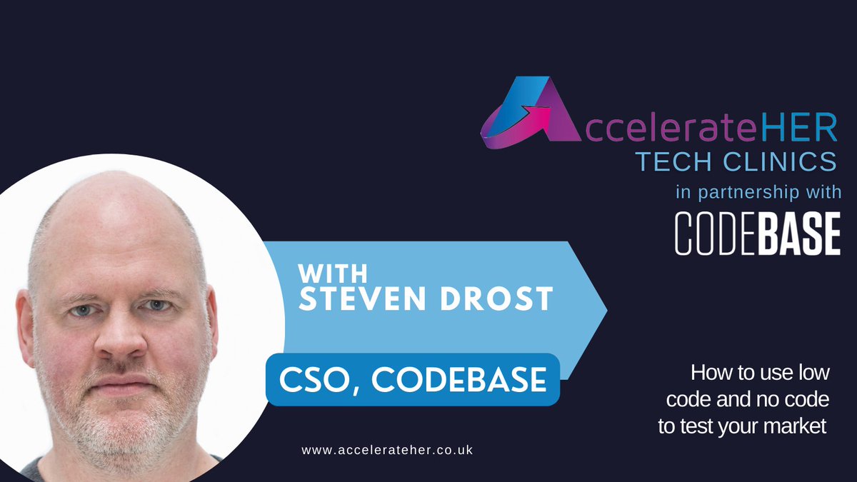 We are so excited to be working with the incredible team at @AccelerateHERuk to provide women &amp; non-binary tech leaders a clear access route to Tech Scaler activity with a series of Tech Clinics 🤩

🗓️ First Clinic Monday 11am

 Sign up 👇🏼👇🏾👇🏽
hubs.li/Q01n2bNs0