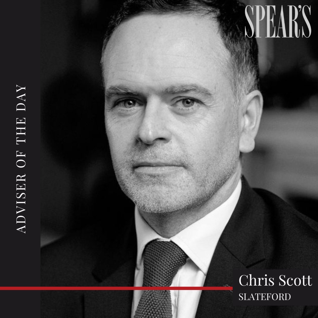Today in our series acknowledging the best in the worlds of law, property, lifestyle and more, we're highlighting Chris Scott, Spear's recommended reputation &amp; privacy lawyer at Slateford <a href="/SlatefordLaw/">Slateford</a> 

To see his full profile, tap the link: 
spears500.com/adviser/4417/c…