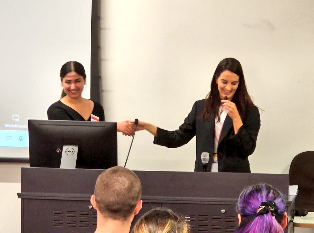 And the winners are...

Best oral presentation: Joe Weddell <a href="/WeddellJoseph/">Joseph Weddell</a>
Best oral presentation runner up: Angus Davis <a href="/AngusDavis6/">Angus Davis</a>
Best oral presentation runner up: Miguel Castañeda <a href="/mqcastaneda/">Miguel Castañeda</a>
Best poster: Drishya Mainali <a href="/DrishyaMainali/">Drishya Mainali</a>

Congratulations!!! 🎉🎉 #CPCEMCR2022