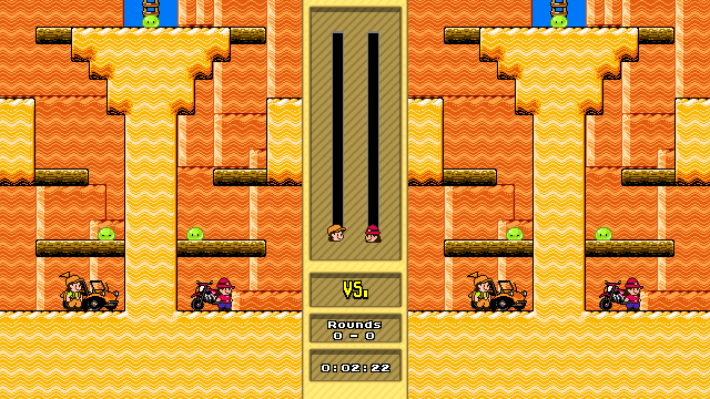 itchio's tweet photo. Super Hiking League DX: Two Hikers face off against each other on a race to the top. The best jumper wins!

https://t.co/3Cj6LEPXth https://t.co/QhGWs33uOI