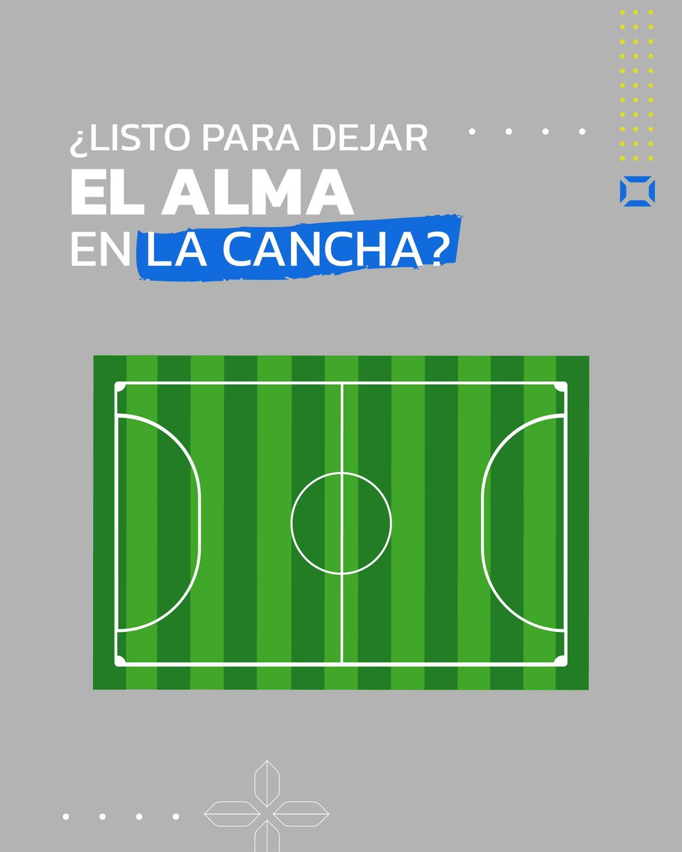 Para dejar el alma en la cancha, esta debe estar en condiciones adecuadas. ¿Que te parece lo que será nuestro nuevo diseño?