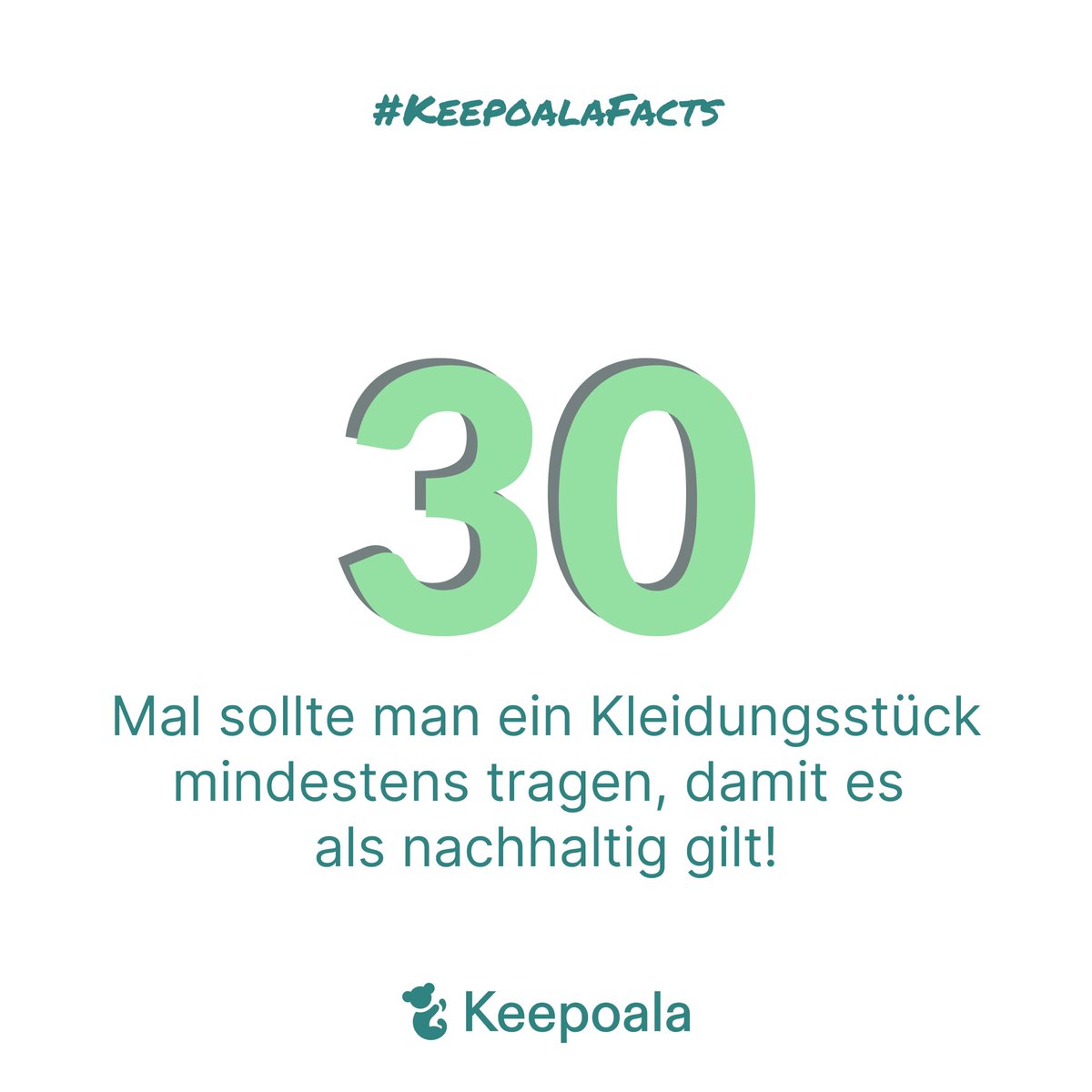 Keepoala (@keepoala) on Twitter photo It's #factsfriday! 🐨🌱
Quelle: Deutschlandfunk Nova
#munich #startup #onlineshopping #fastfashion #fairfashion #nachhaltigkeit #sustainable #saveco2 #retourenvermeiden #bettertogether #organic #secondhand #thereisnoplanetb It's #factsfriday! 🐨🌱
Quelle: Deutschlandfunk Nova
#munich #startup #onlineshopping #fastfashion #fairfashion #nachhaltigkeit #sustainable #saveco2 #retourenvermeiden #bettertogether #organic #secondhand #thereisnoplanetb