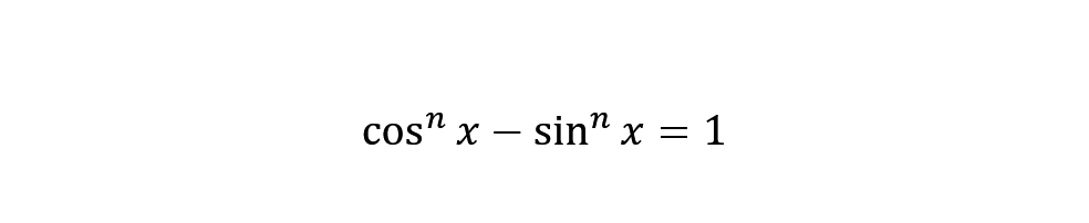 mathisstillfun's tweet photo. Assume you get this problem in IMO (real one 😀). How do you feel and how do you handle it?
Solve it for x where n is a natural number https://t.co/bwF2865QnU