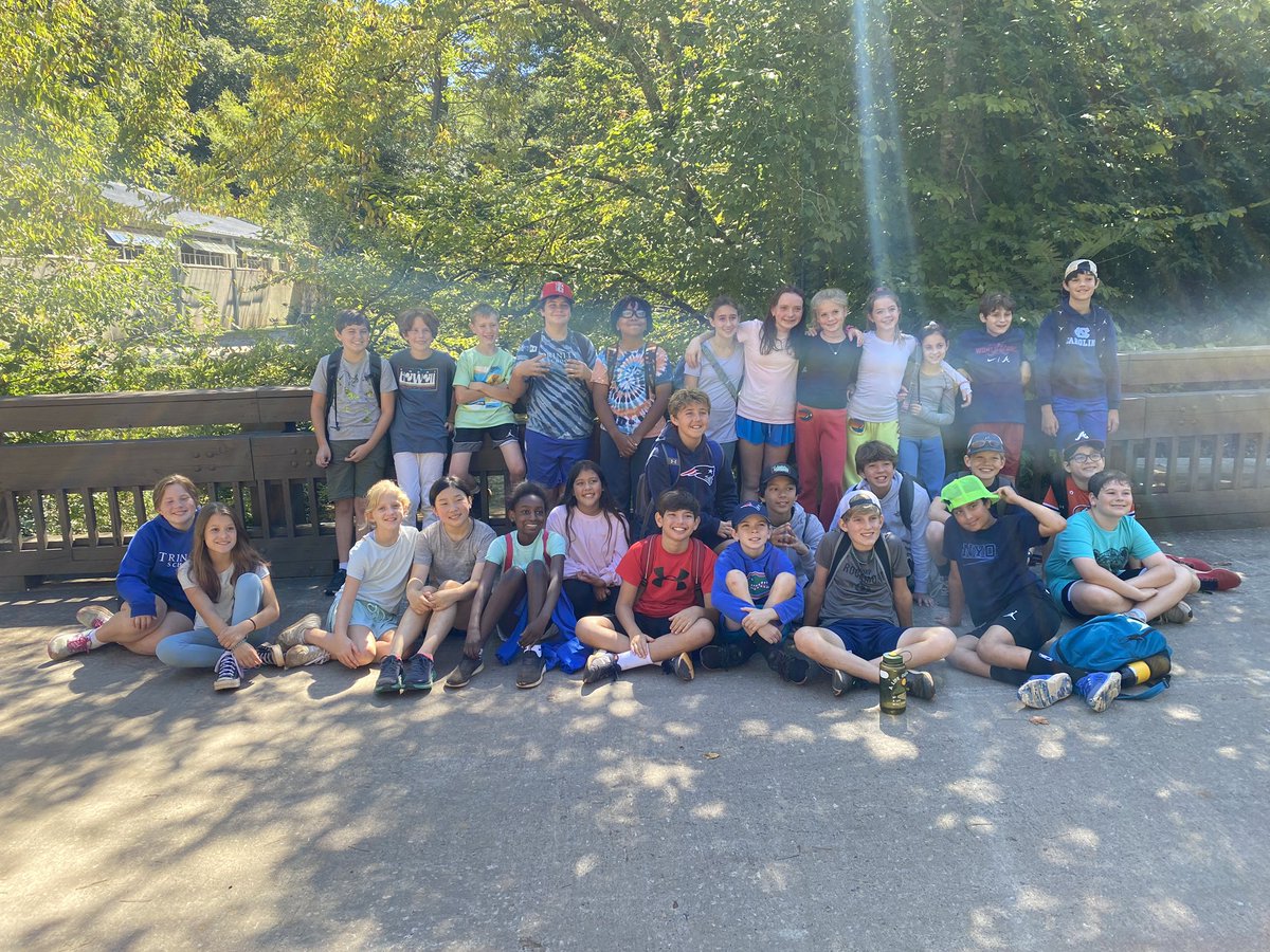 kstorysquared's tweet photo. Class of 2023 close out their 1st outdoor ed trip of the school year. Good times with these #6thTrinity students! #TrinityOE #TrinityLearns https://t.co/5Y0hXGPg9J
