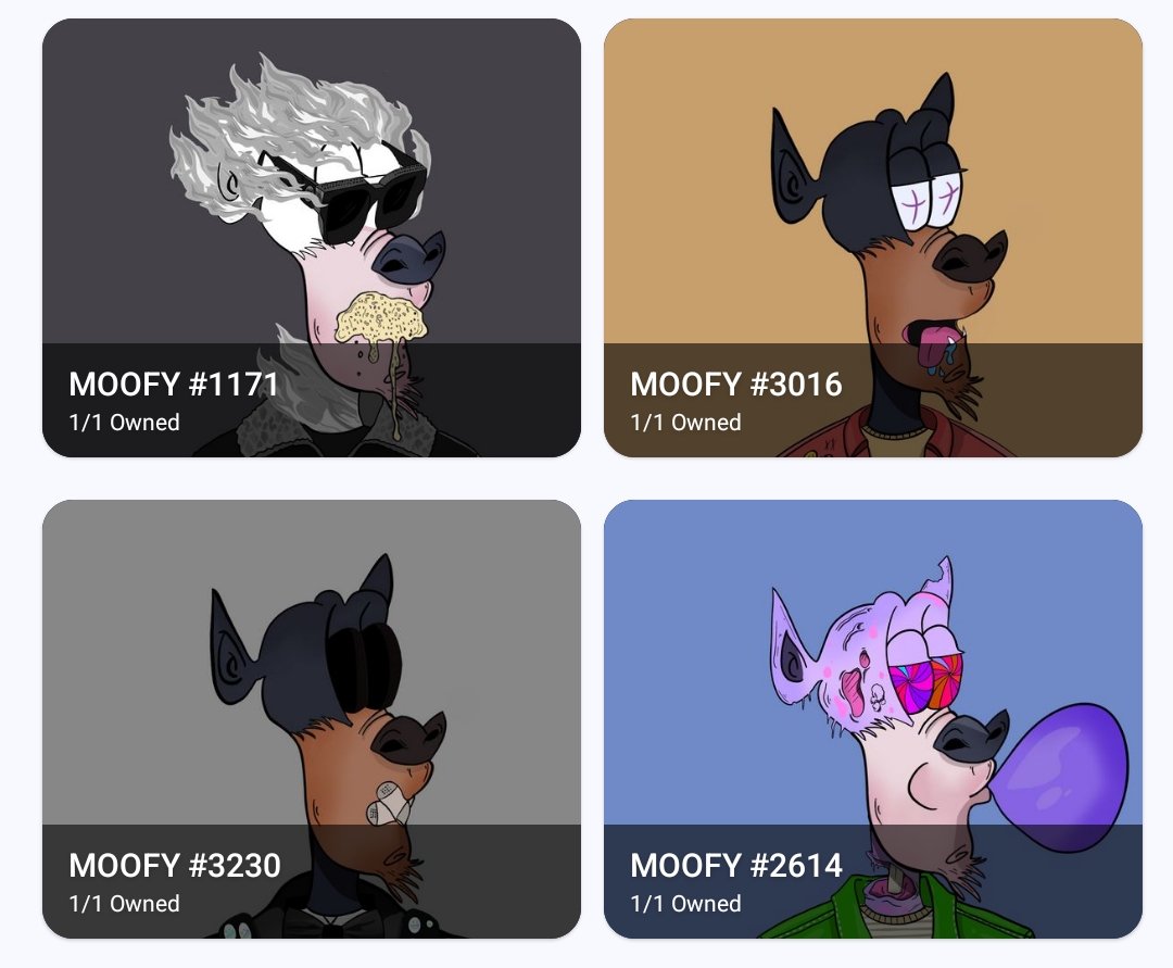 Matt19811851's tweet photo. @RealDuckMaster @ElrondNetwork M favourite are #moofyworld @moofyworld 
Check them out I got my bit https://t.co/rAykbp65cR