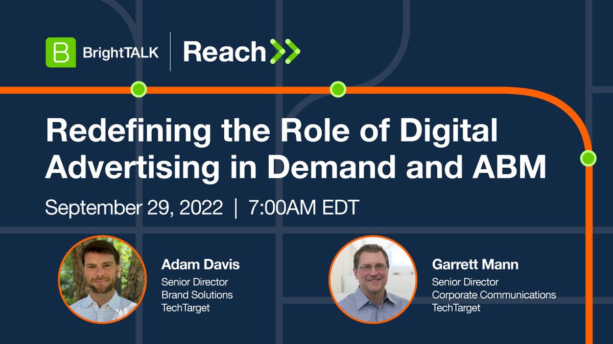 InformaTTGT's tweet photo. Tune in to this great session to discover how #digitaladvertising, when paired with #ntentdata, will help you find, prioritize & engage the right buying teams at scale to better support breakthrough results across #DemandGen & #ABM. Register here: https://t.co/jggmBBPYUx https://t.co/yLBTYACKq8